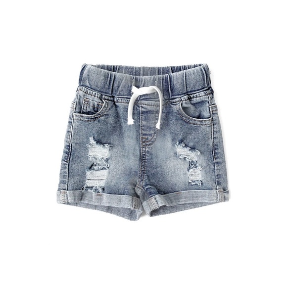 Little Bipsy Other - Little Bipsy Distressed Denim Shorts